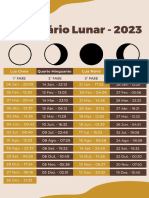 Calendário Lunar - 2023
