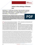 ARTIGO Chronic inflammation in the etiology of disease across the life span