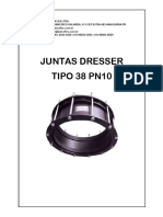 Catálogo Junta Dresser Tipo 38