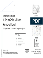 Chiques Roller Mill Dam Removal Design Plans