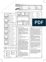 Paladin Pregenerated Character Sheet For Dragons of The Stormwreck Isle