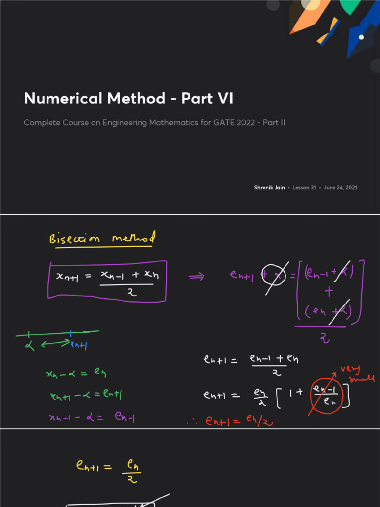 Numerical Method Part VI With Anno | PDF