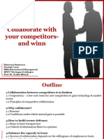 Präsentation Collaborate With Your Competitors and Win