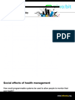Social Effects of Health Management