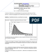 Le Rayonnement Solaire Recu Sur Terre