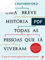 Uma Breve História de Todas as Pessoas Que Já Viveram - Adam Rutherford