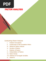 Factor Analysis