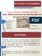 Apresentação para o Grau de Técnico Médio de Energia e Instalações Eléctricas.