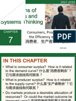 CH 07 Consumers, Producers, and The Efficiency of Markets