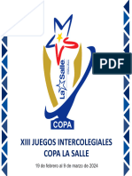 Convocatoria Copa La Salle 2024