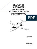 Learjet 31 Customized Avionics and Optional Electrical Wiring Manual