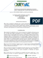 RESOLUCION DE DIRECTORIO Nro. QUEVIAL EP 003 2021