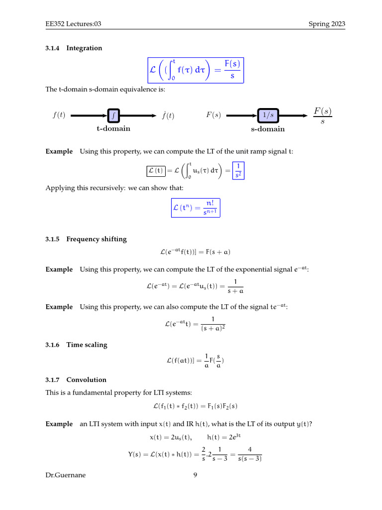 2 Pdf Laplace Transform Applied Mathematics
