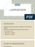 Prepositions