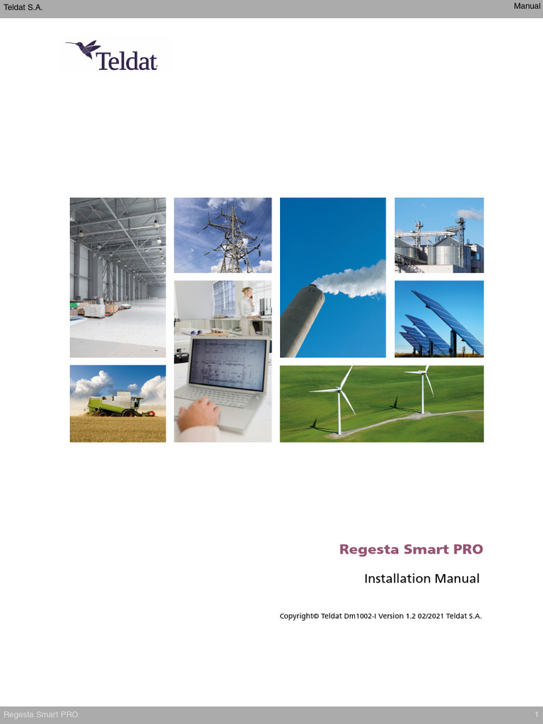 Regesta Smart PRO Manual de Instalación | PDF | Computing | Electronics