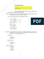 2010 H2 Physics Paper 9646/03 suggested solutions