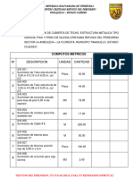 Computos de Proyecto de La Iglesia