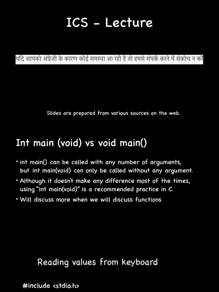 ICS Lecture 4-7 | PDF | Data Type | Integer (Computer Science)