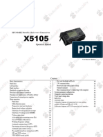 Xiegu X5105 User Manual - V3.0 - 20190726