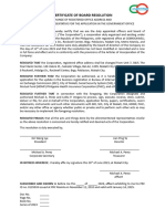 Board Resolution for Bank Signatory Change | PDF | Banks | Credit