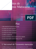 Les Limites de l'EÌ - Conomie Marocaine