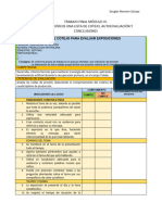 Formato Lista de Cotejo y Autoevaluación