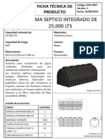 Eccl156 - Sistema Septico Integrado de 25000 LTS