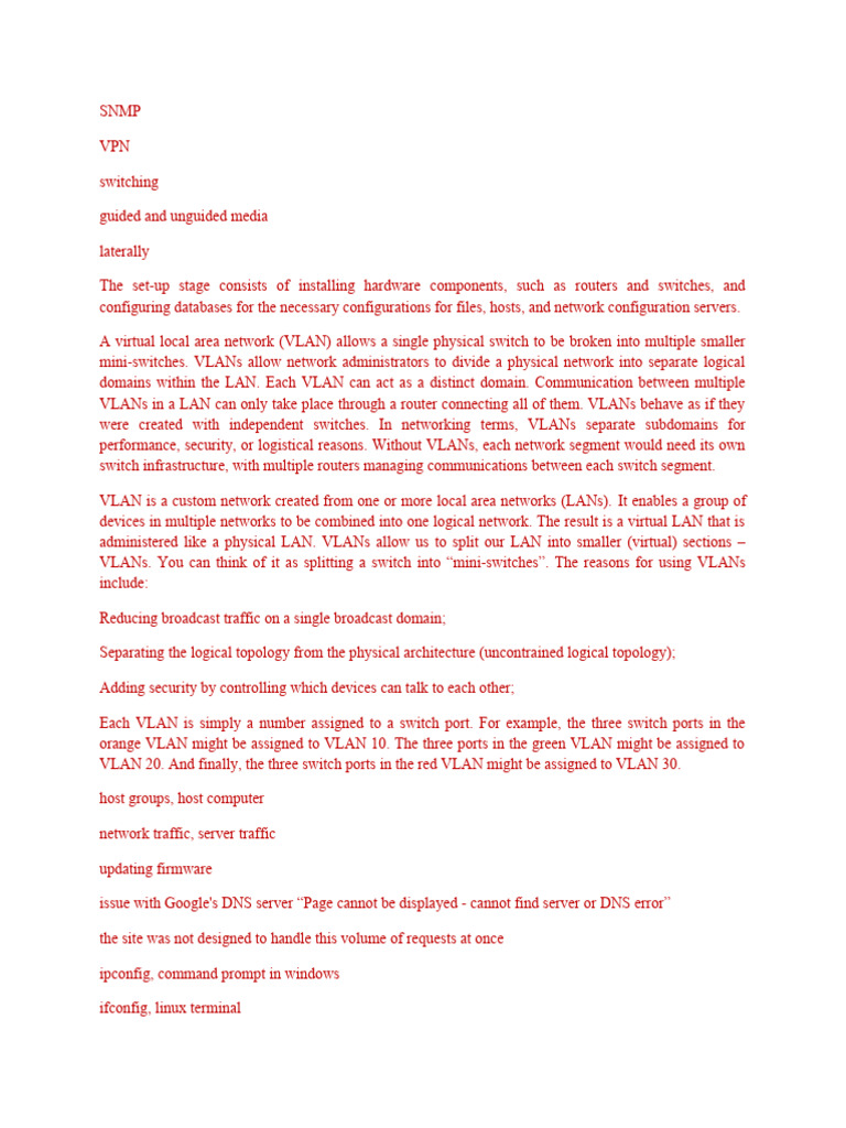 Network Administration PDF