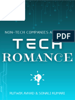 Non-Tech Companies and Their Tech Romance