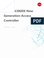 WX3800X New Generation Access Controller Datasheet
