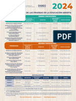 Calendario Pruebas 2024