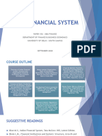 1 Introduction To Financial System