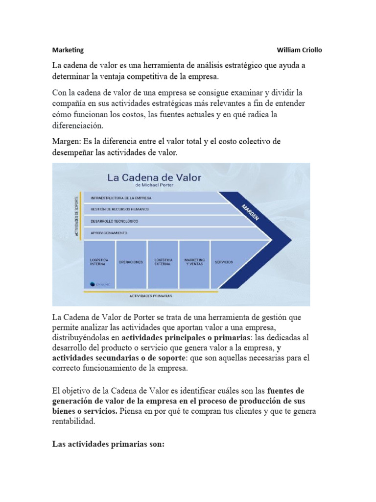 Cadena de Valor en Fabricación de Calzado | PDF | Negocios | Finanzas y ...