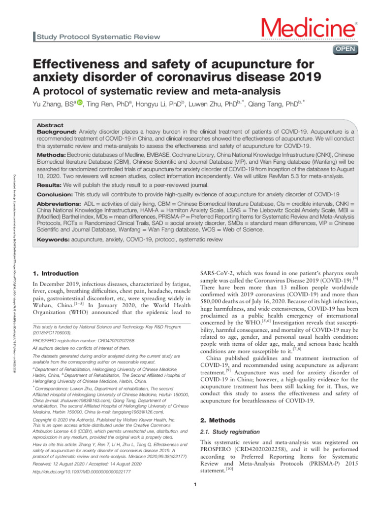 Anxiety Disorder of Coronavirus Disease 2019 | PDF