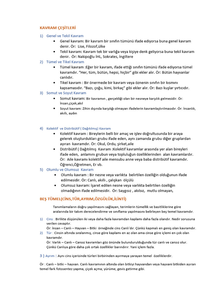 Mantik Dersi Ozet Pdf