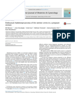 Embryonal Rhabdomyosarcoma of The Uterine - 2014 - Taiwanese Journal of Obstetr