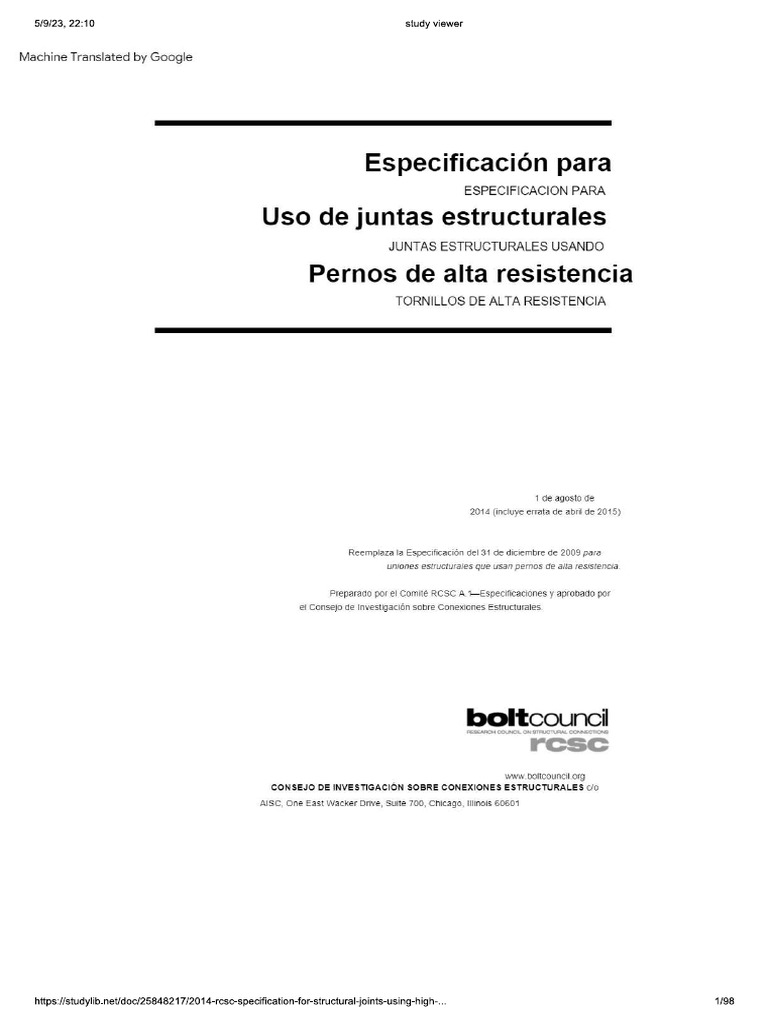 RCSC Español | PDF