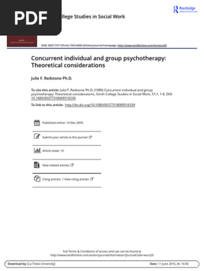 Combined psychotherapy