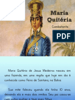 Biografia - Maria Quitéria