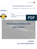 Niveles de Iluminacion GNV Chalco