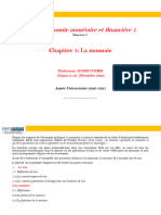 Chapitre 1 La Monnaie PDF 1