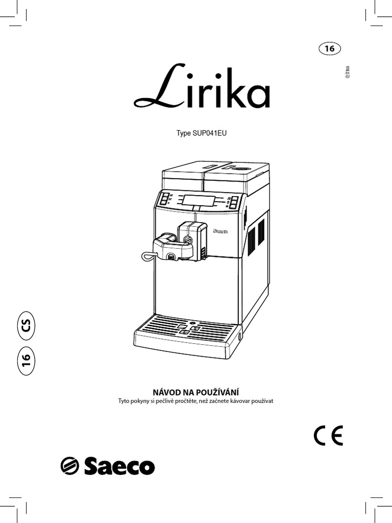 Návod - Saeco Lirika OTC | PDF