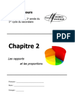 Notes de Cours Chapitre 2 Rapports Et Prop.