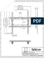 FLATPNLWALL Diagram Soporte Smartech 43