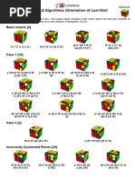 F2L Algorithms - CFOP SpeedSolving F2L #41 Cases | PDF | Algorithms ...