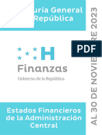 Estados Financieros Admon Central 1123