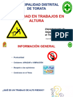 Seguridad en Trabajos en Altura