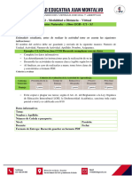 Ciencias Naturales - 10mo EGB - U1 - S1: C12 - Modalidad A Distancia - Virtual