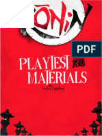 Rōnin Playtest Materials V5