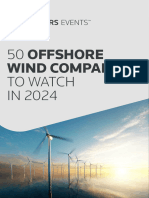 The 50 Offshore Wind Companies To Watch in 2024